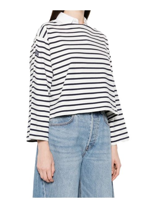 Polo Ralph LaurenFelpa a righe Polo Ralph Lauren | 211-959103-004REF NAVY DECK WASH WHITE